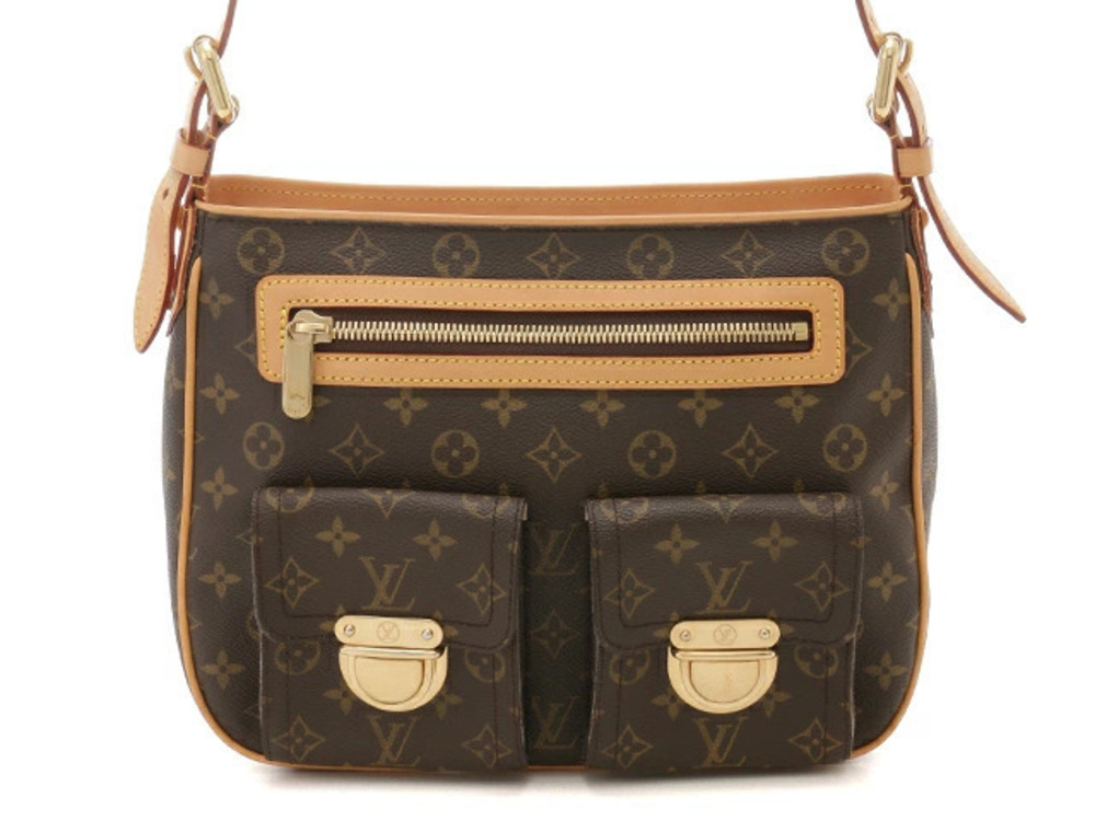 LOUIS VUITTON Hudson Shoulder Bag Monogram